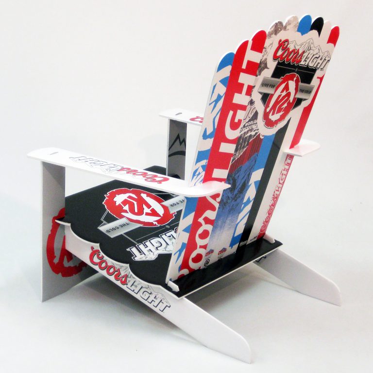 Coors Light Chair Baird Display