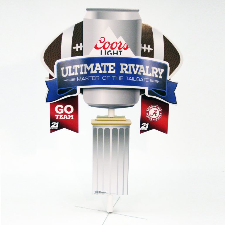 Coors Light Master of the Tailgate Pole Topper