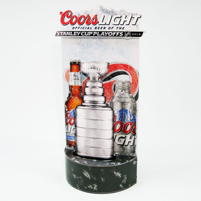 Coors Light Stanley Cup Standee