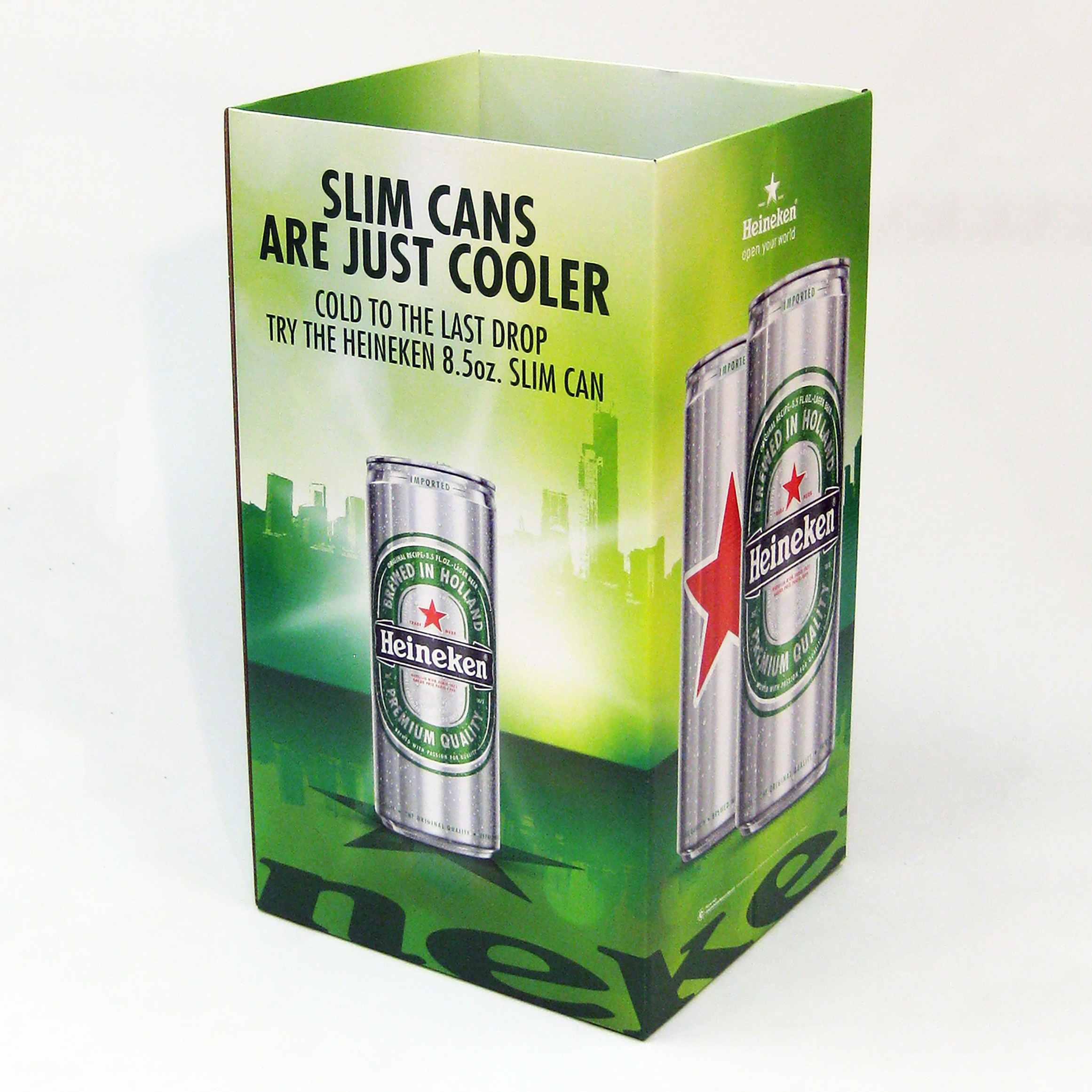 Heineken Dump Bin Baird Display