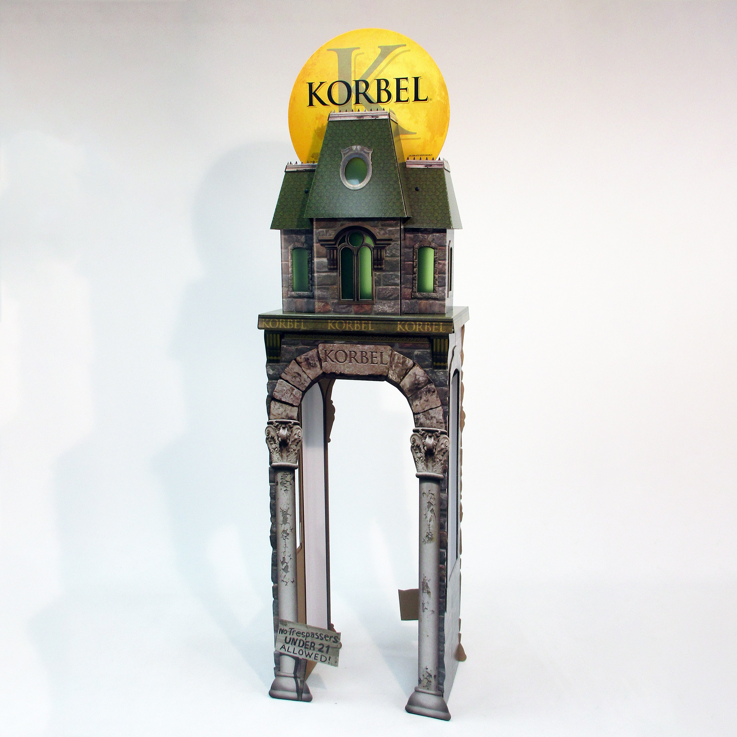 wooden house stacker
