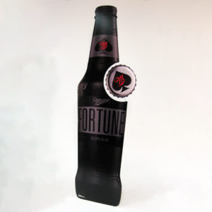 Miller Fortune Bottle Standee