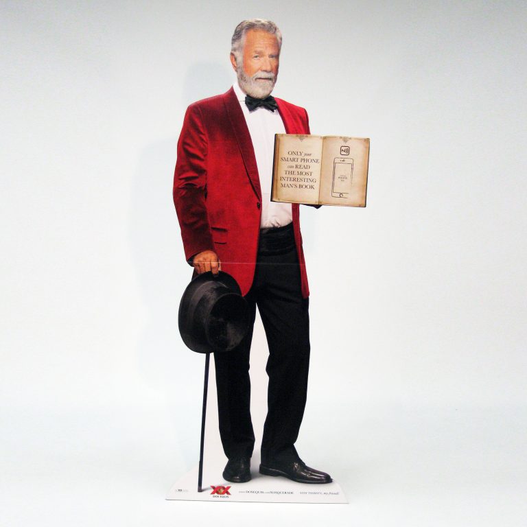 Most Interesting Man Smart Phone Standee