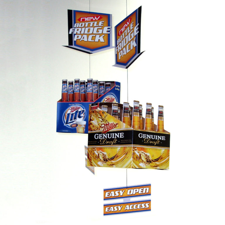 Miller Fridge Pack Dangler